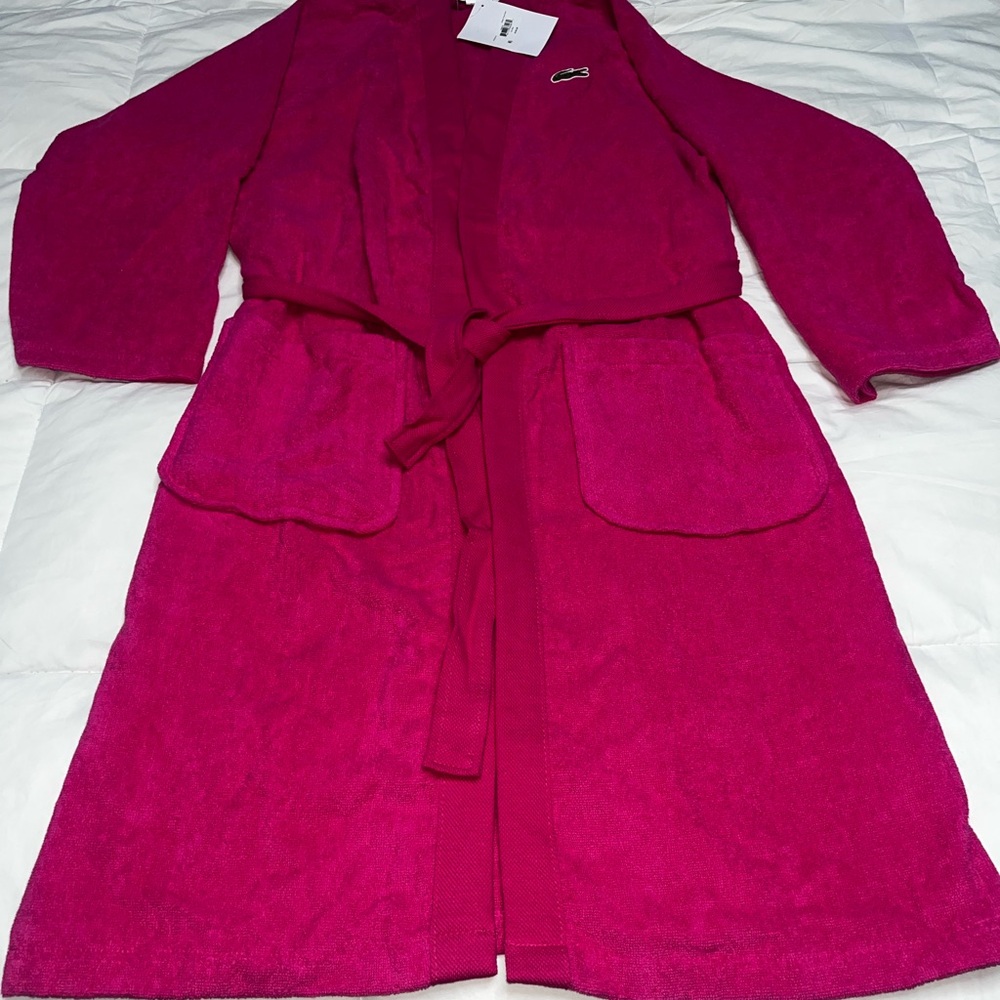 Lacoste Magenta Pique Robe - Picture 1 of 5